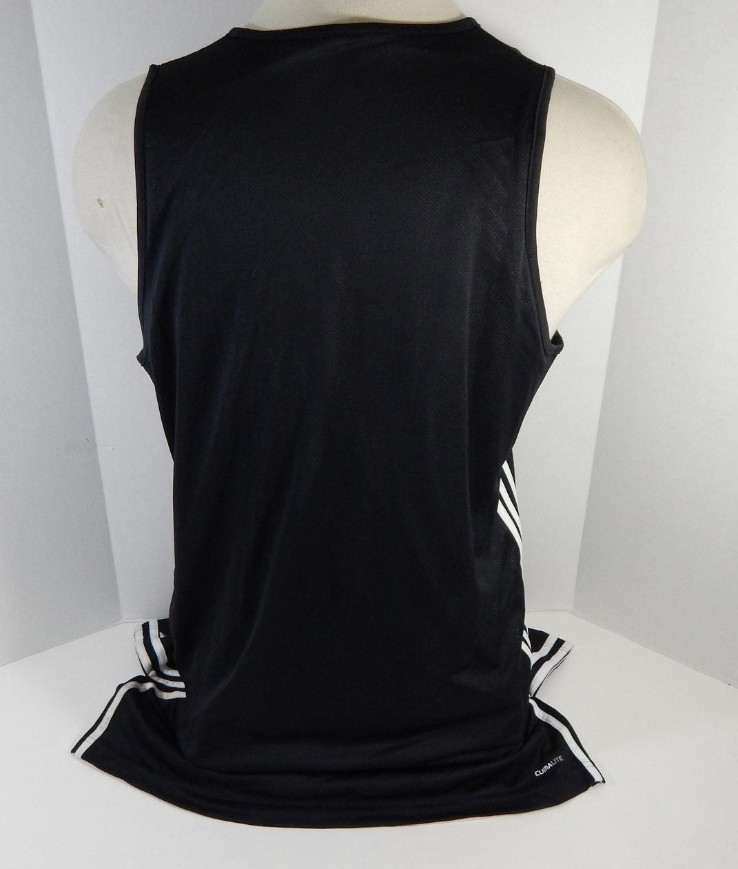 2011-12 New Orleans Hornets Blank Game Issued Black Reversable Practice Jersey 3 - DP22093