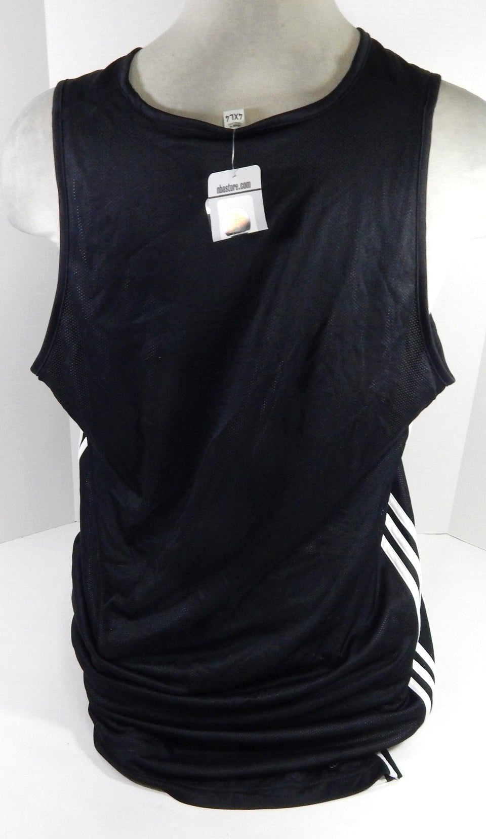 2011-12 New Orleans Hornets Game Issued Black Practice Jersey 4XL DP63709 - DP63709