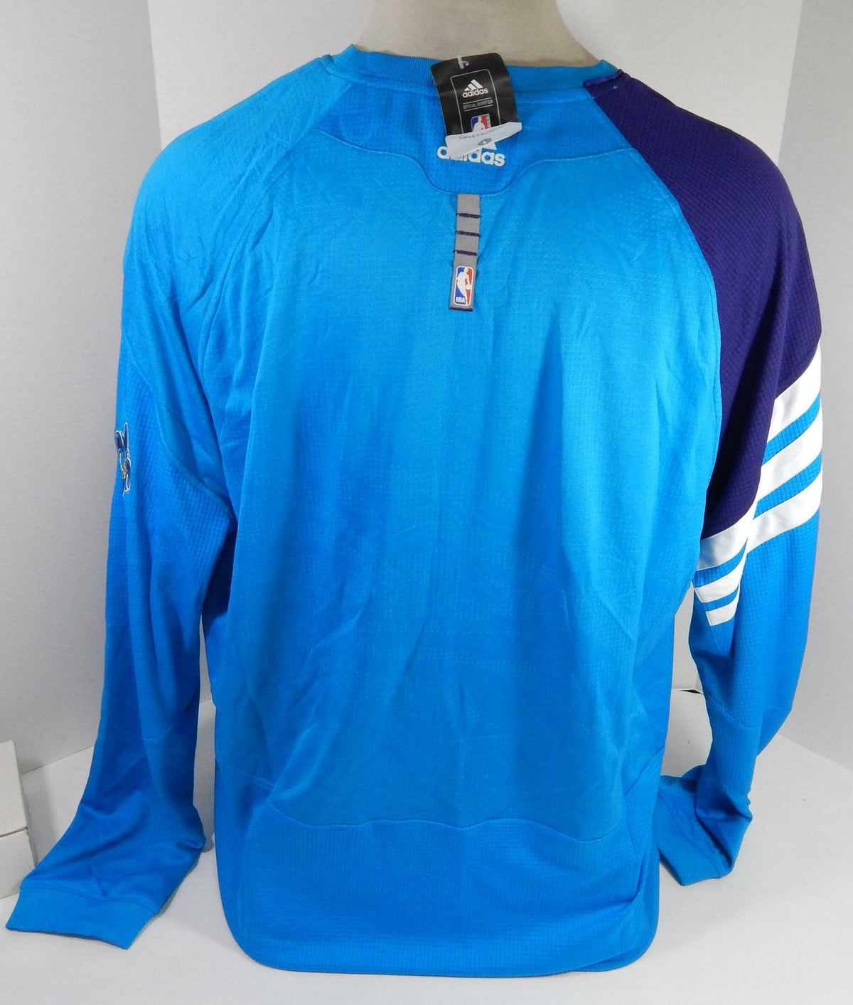 2011-12 New Orleans Hornets Game Issued Blue Shooting Shirt 2XL+2 658 - DP58658