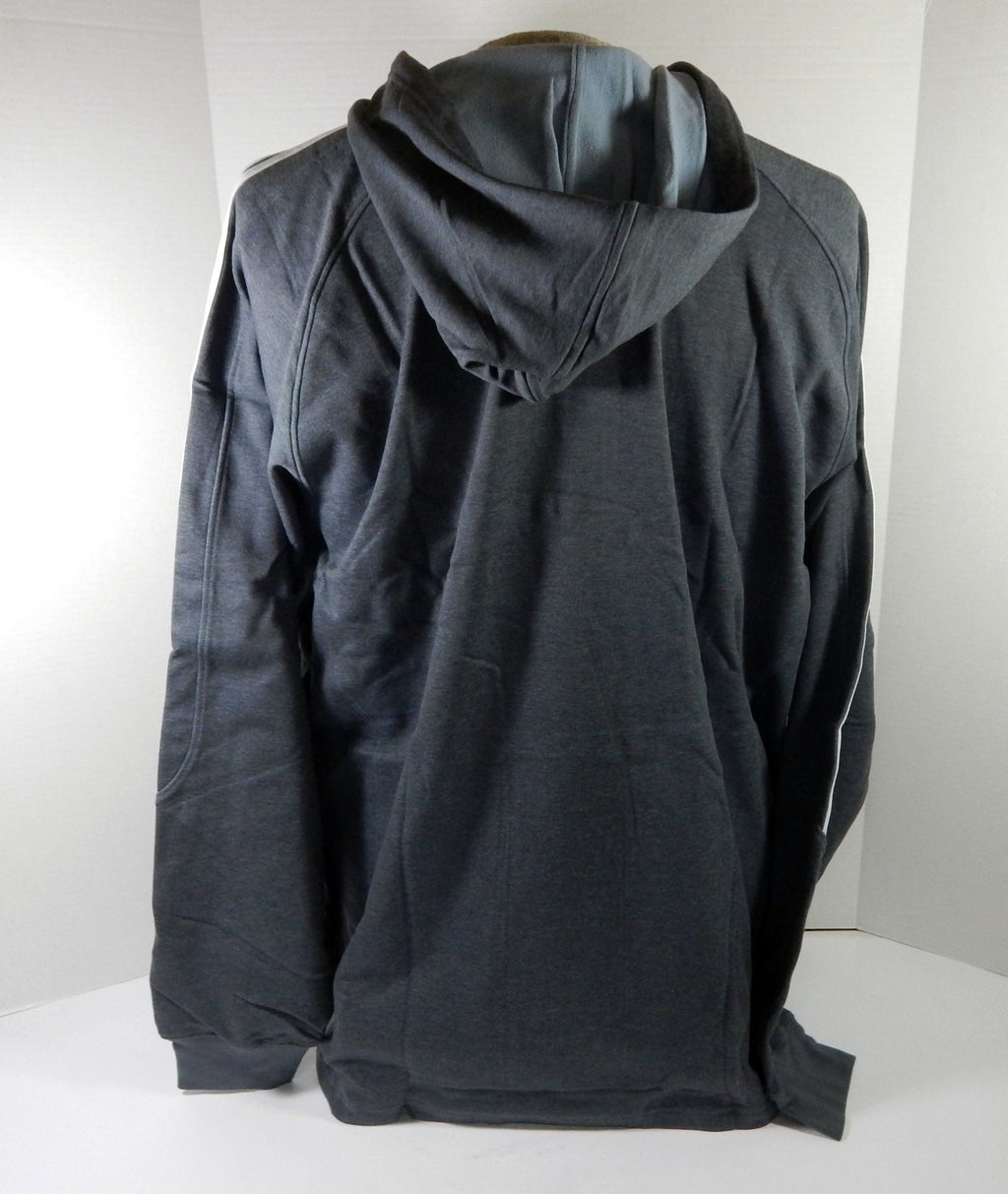 2011-12 New Orleans Hornets Team Issued Grey Hoodie Sweatshirt XL DP59457 - DP59457
