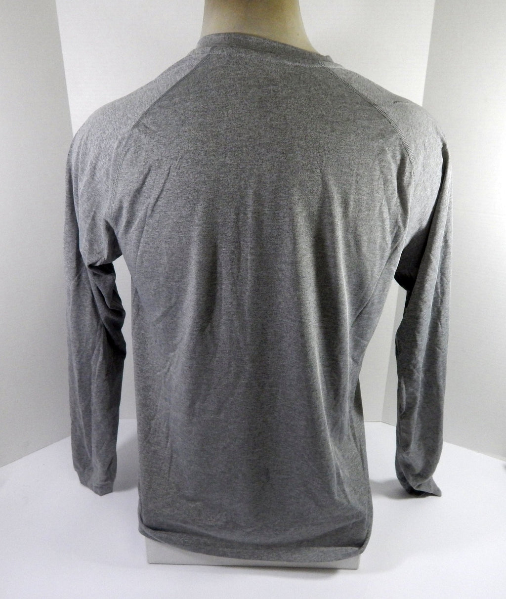 2011-12 New Orleans Hornets Team Issued Grey Training Long Sleeve Shirt M 44 - DP55744