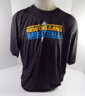 2011-12 New Orleans Hornets Team Issued Grey Training T-Shirt 2XL DP52082 - DP52082