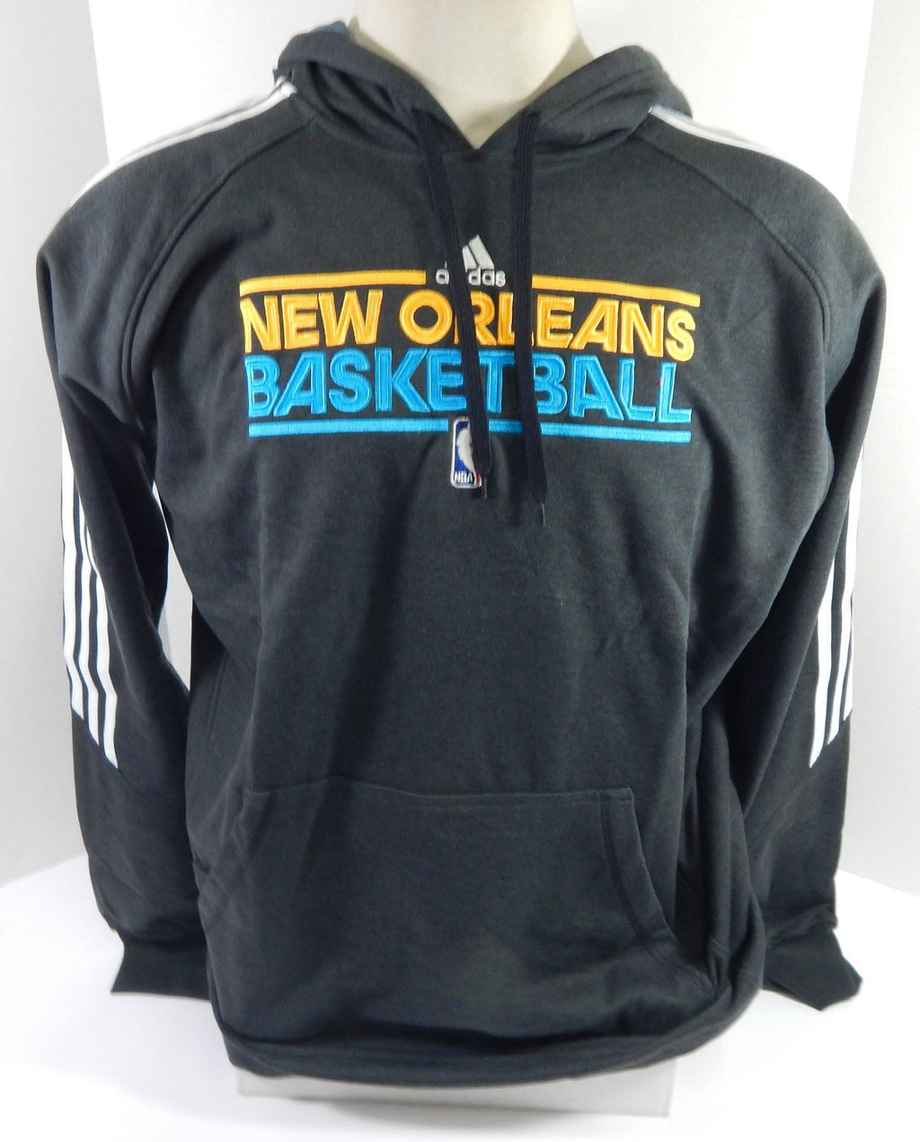 2011 New Orleans Hornets Team Issued Grey Sweatshirt 2XL DP59015 - DP59015
