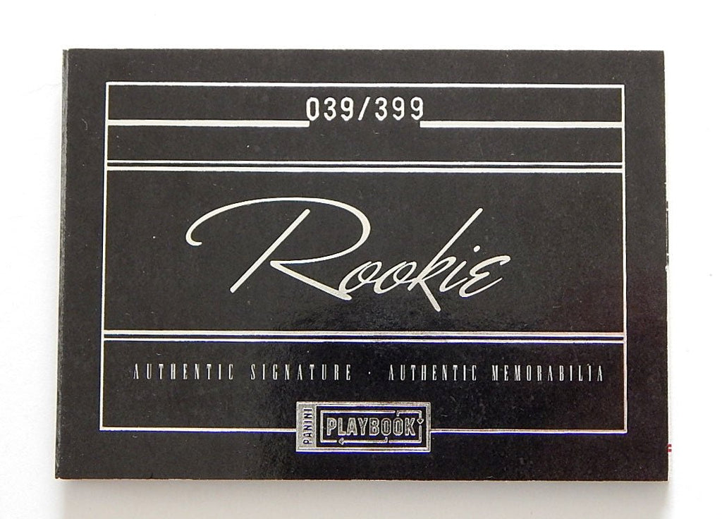 2011 Panini Playbook Jonathan Baldwin RC #118 Auto Jersey Relic #'d /399 - DJ045926