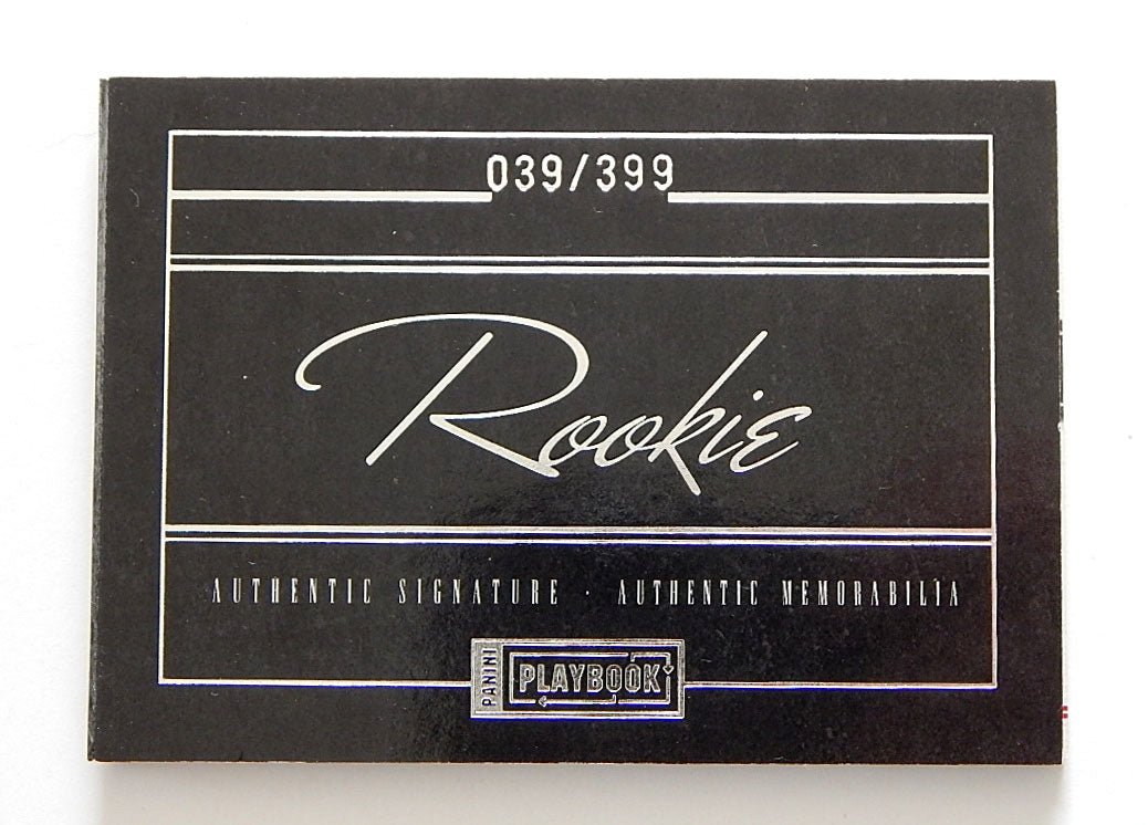 2011 Panini Playbook Jonathan Baldwin RC #118 Auto Jersey Relic #'d /399 - DJ045926