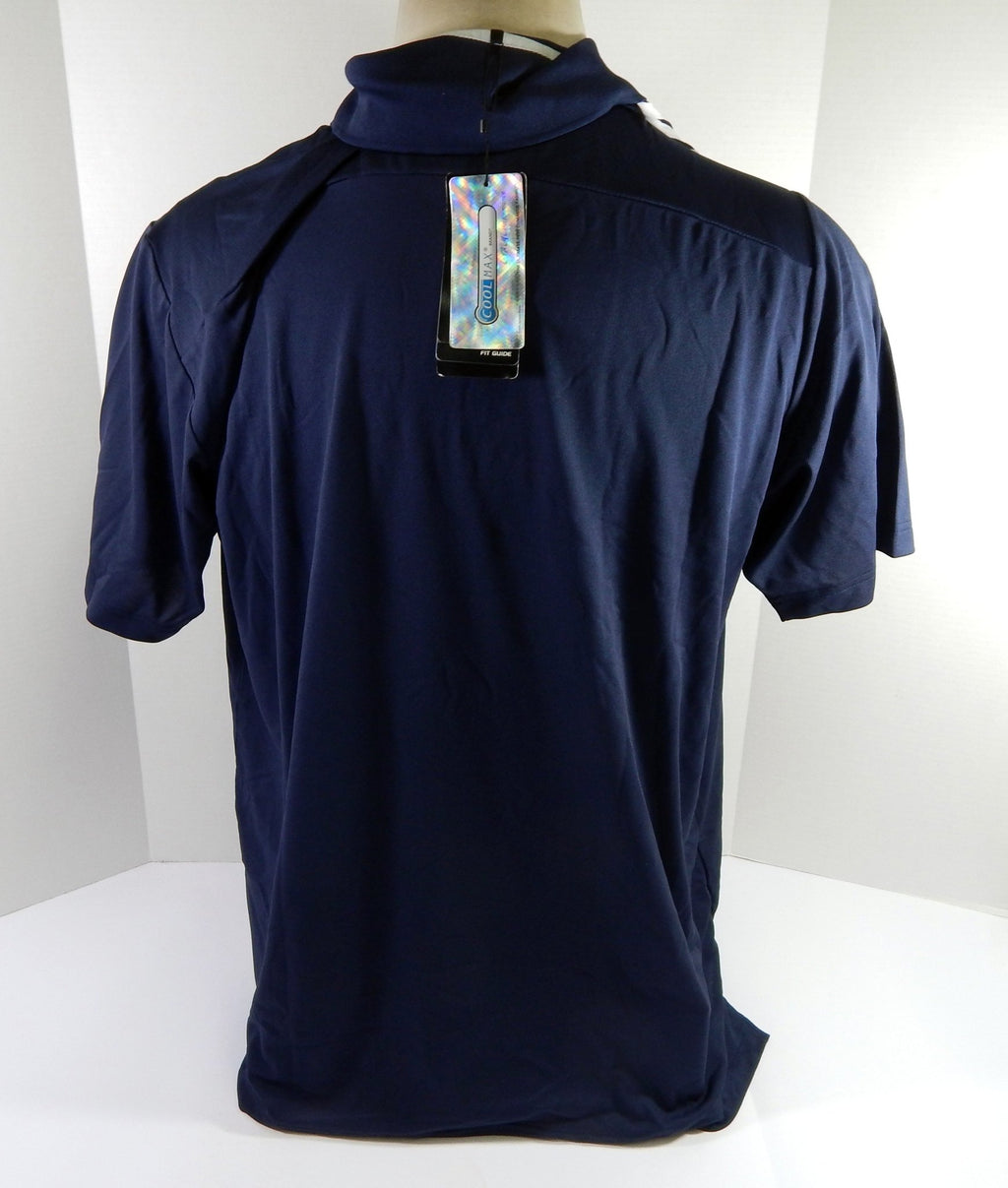 2012-13 Charlotte Bobcats Team Issued Navy Polo Shirt XL DP52243 - DP52243