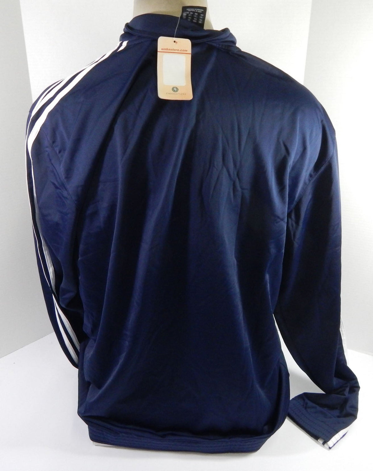 2012-13 Charlotte Bobcats Team Issued Navy Sweatshirt Jacket 3XL DP58474 - DP58474
