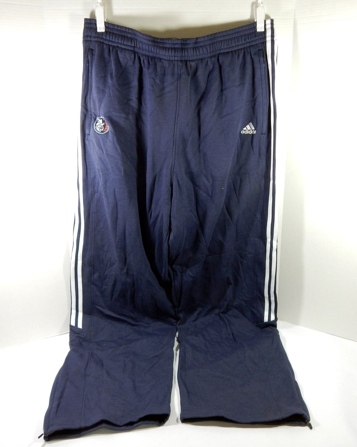 2012-13 Charlotte Bobcats Team Issued Navy Travel Pants 3XL DP58234 - DP58234