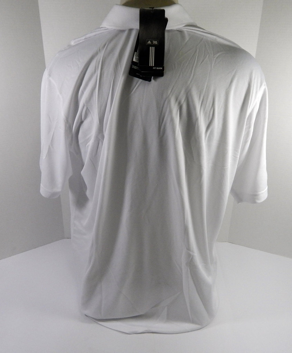 2012-13 Charlotte Bobcats Team Issued White Polo Shirt 2XL DP52215 - DP52215