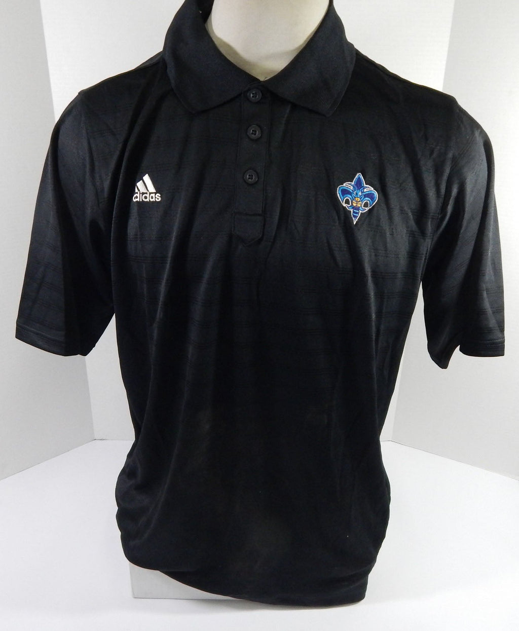 2012-13 Charlotte Hornets Team Issued Black Polo Shirt XLT DP59014 - DP59014