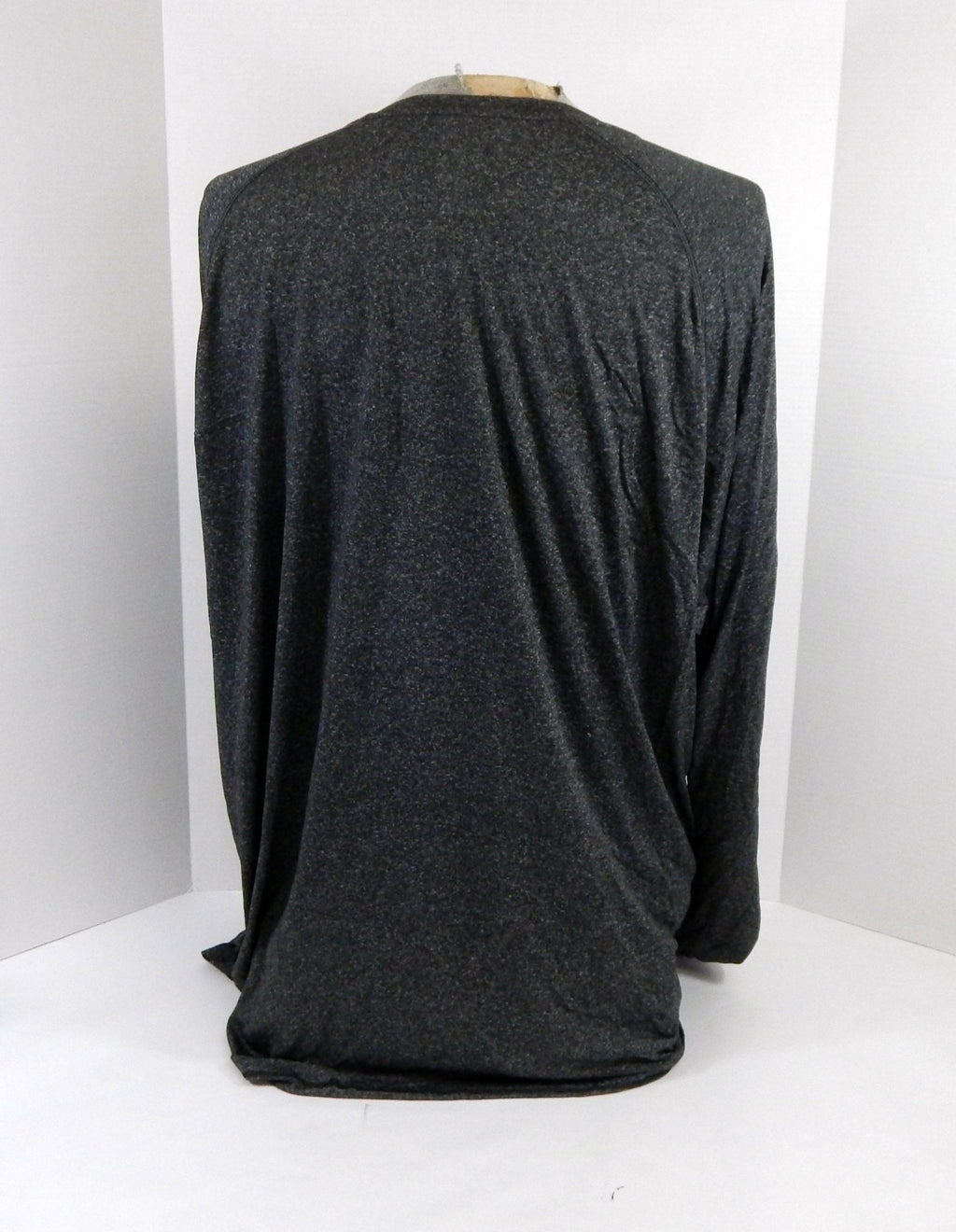 2012-13 New Orleans Hornets Team Issued Grey Long Sleeve Training Shirt 2XL 402 - DP60402
