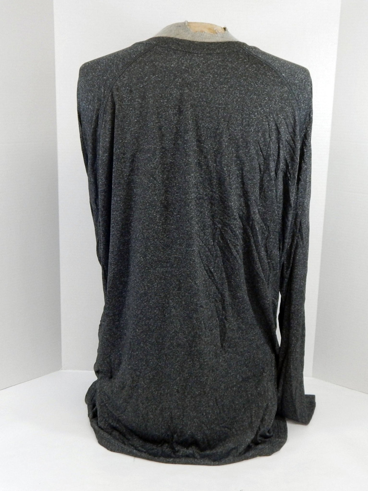 2012-13 New Orleans Hornets Team Issued Grey Long Sleeve Training Shirt 2XL 412 - DP60412