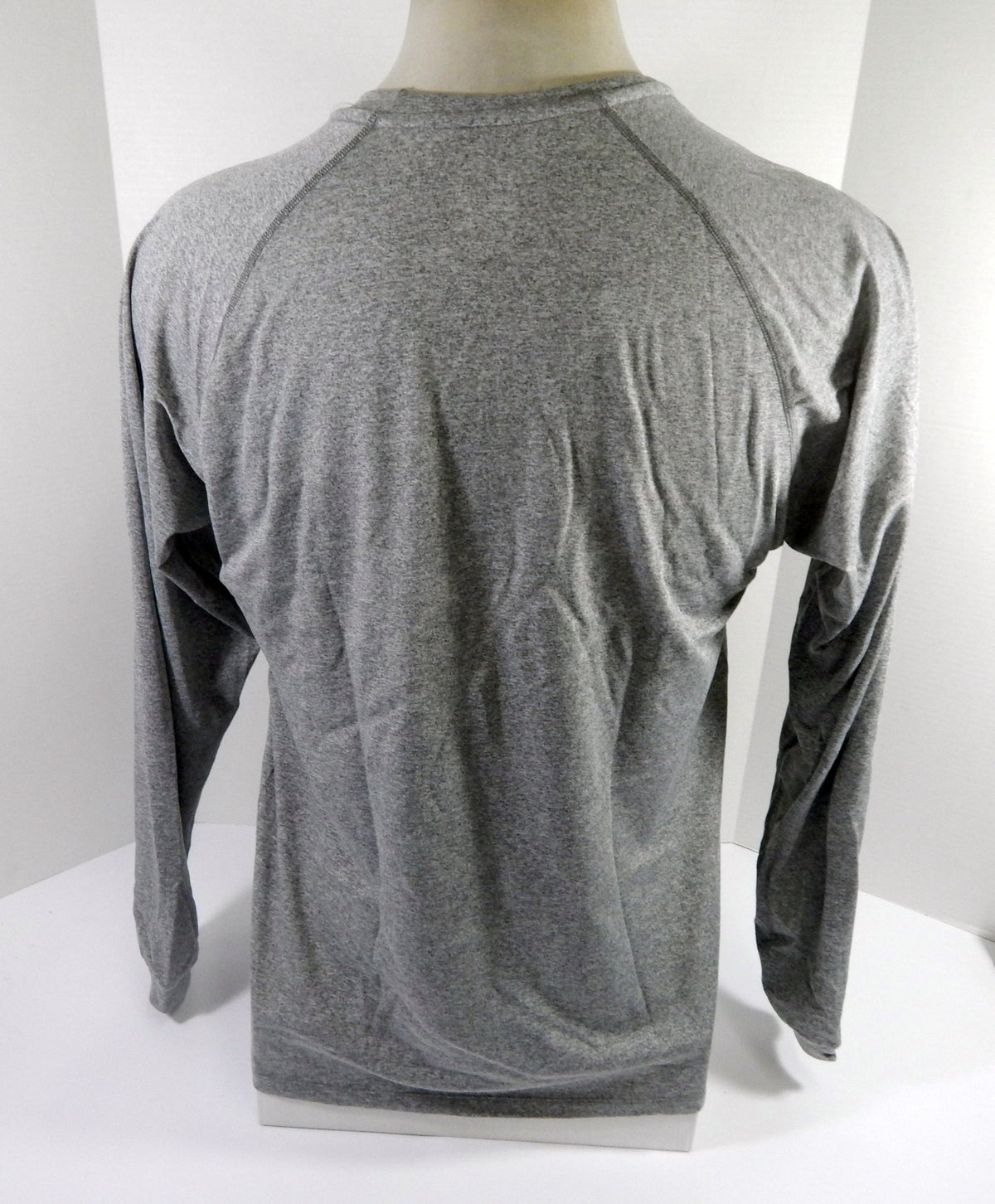 2012-13 New Orleans Hornets Team Issued Grey Training Long Sleeve Shirt M 728 - DP55728