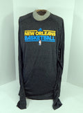 2012-13 New Orleans Hornets TeamIssued Grey Long Sleeve Training Shirt 2XL 9 - DP60409
