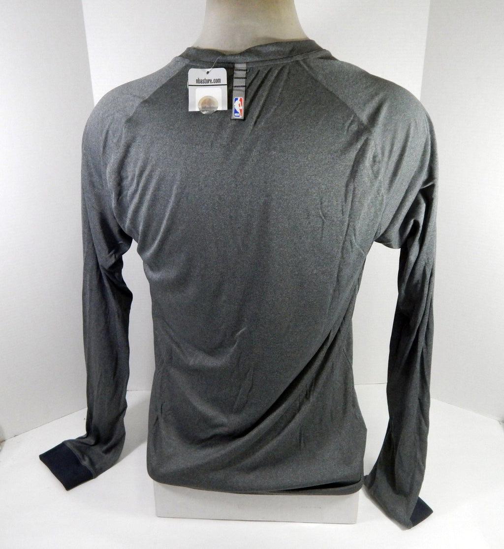 2012-13 New Orleans Pelicans Team Issued Grey Longsleeve Training Shirt 2XL+2 9 - DP61719
