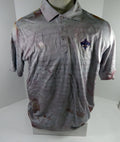2012-13 New Orleans Pelicans Team Issued Striped Polo Shirt L DP64810 - DP64810