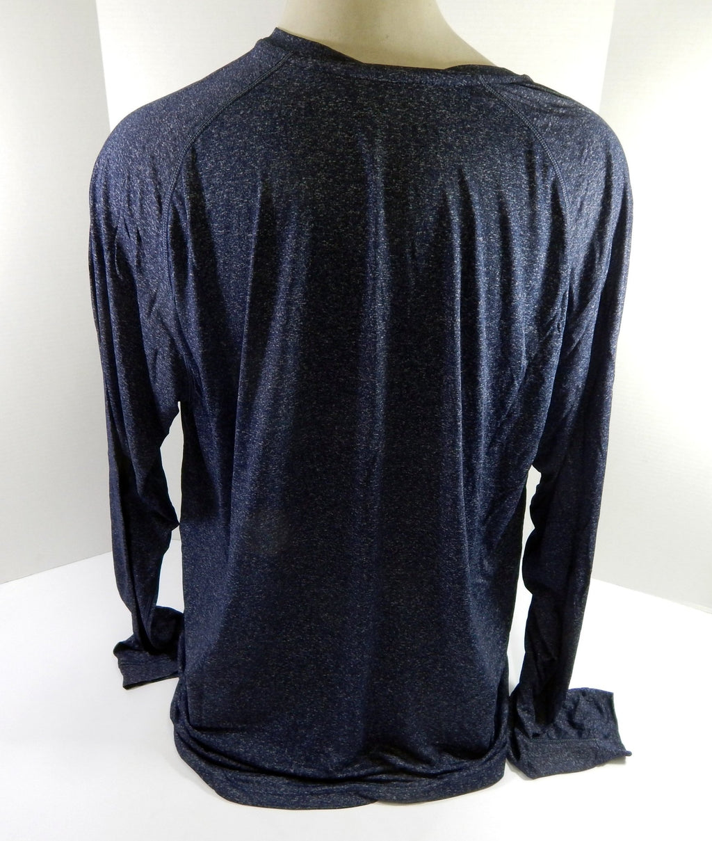 2013-14 Charlotte Bobcats Team Issued Navy Long Sleeve Training Shirt 3XL 2160 - DP52160