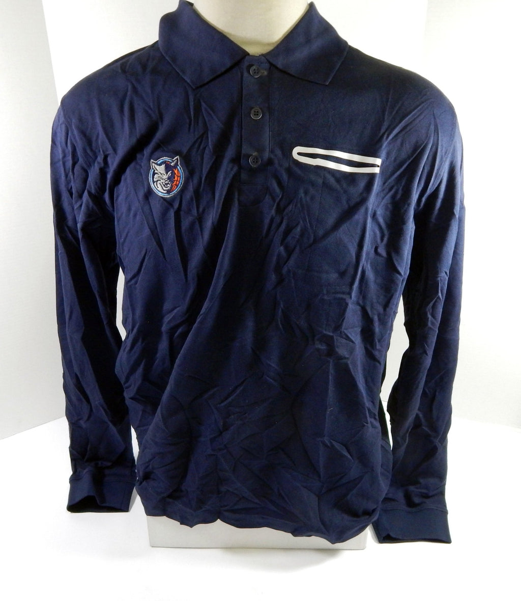 2013-14 Charlotte Bobcats Team Issued Navy Polo Shirt 3XL DP52264 - DP52264