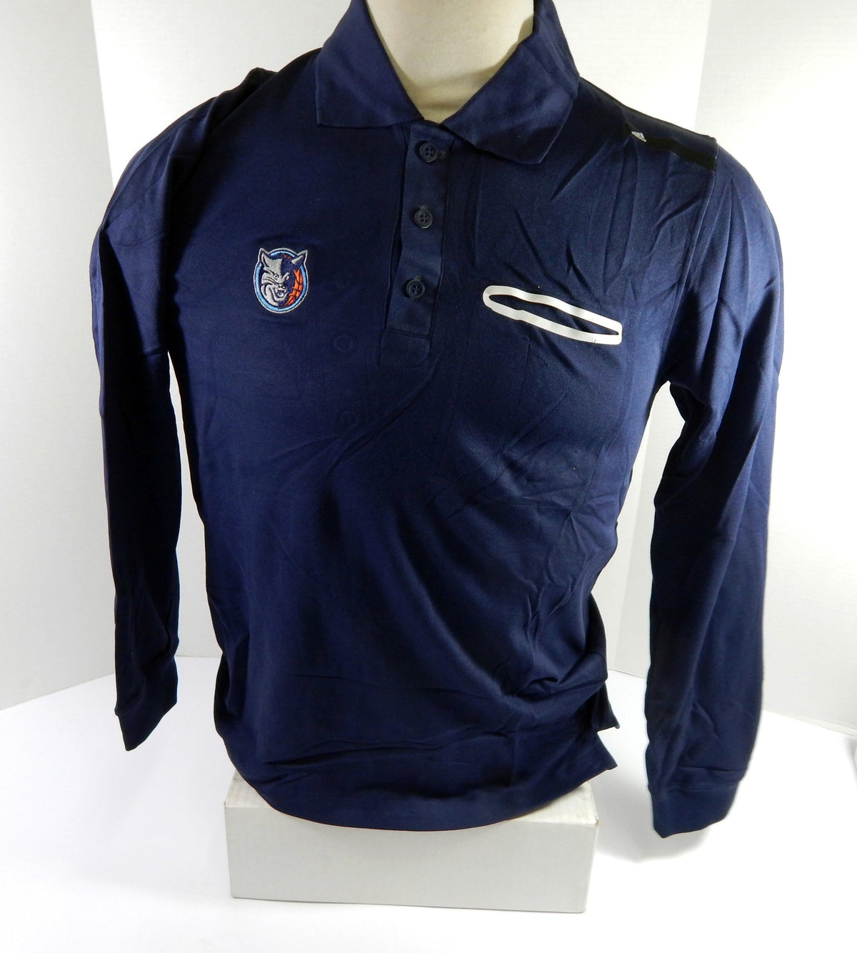 2013-14 Charlotte Bobcats Team Issued Navy Polo Shirt M DP52270 - DP52270