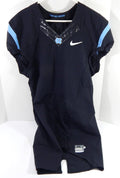 2013-14 North Carolina Tar Heels UNC Blank Game Issued Black Jersey 46 DP54144 - DP54144