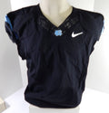 2013-14 North Carolina Tar Heels UNC Blank Game Issued Black Jersey 50 DP54181 - DP54181