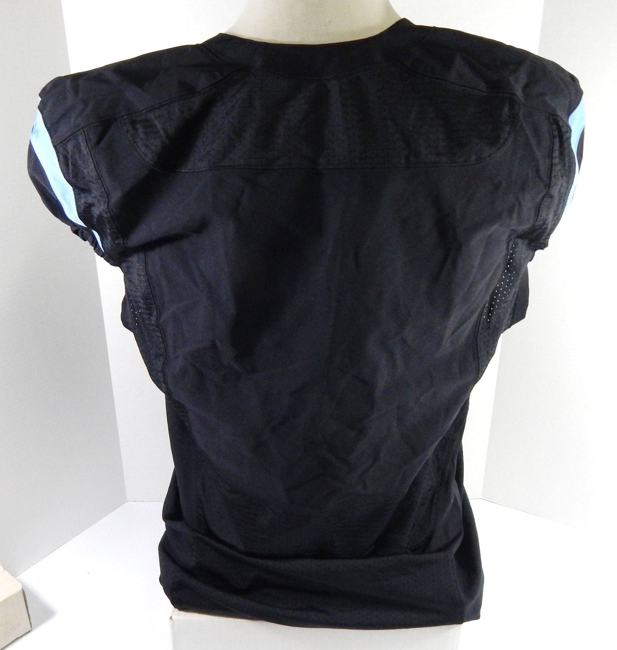 2013-14 North Carolina Tar Heels UNC Blank Game Issued Black Jersey 50 DP54181 - DP54181
