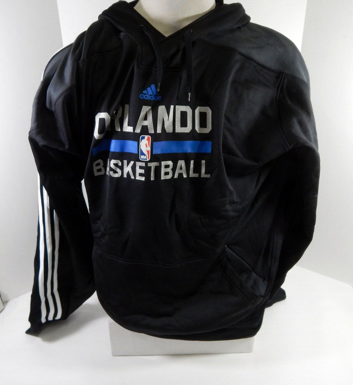 2013-14 Orlando Magic Team Issued Black Hoodie Sweatshirt 2XL+2 DP61810 - DP61810