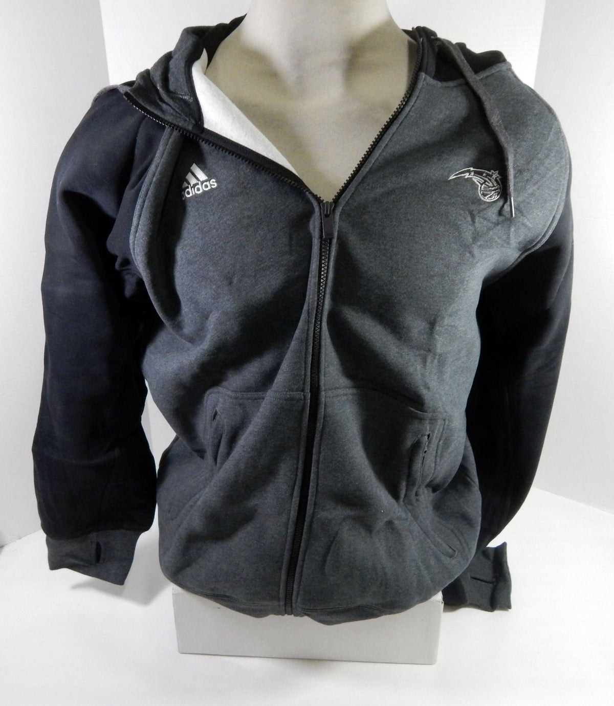 2013-14 Orlando Magic Team Issued Grey Zip Up Jacket XL DP61834 - DP61834