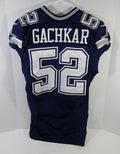2013 Dallas Cowboys Andrew Gachkar #52 Game Issued Navy Jersey Jersey 42 80 - DP17880
