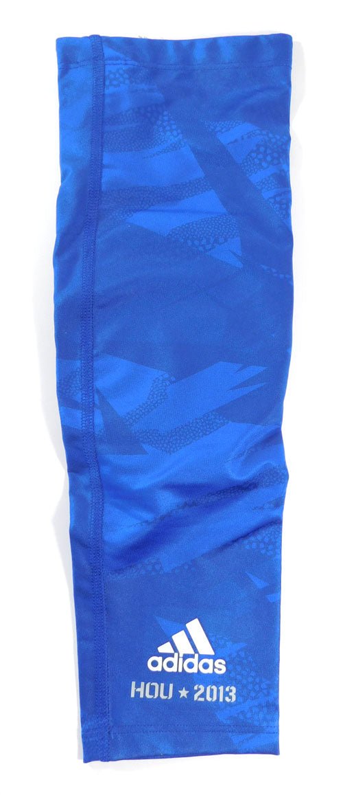 2013 Houston Rockets Team Issued Blue adidas Shin Sleeve with Padded Knee 3XT - 4503910S