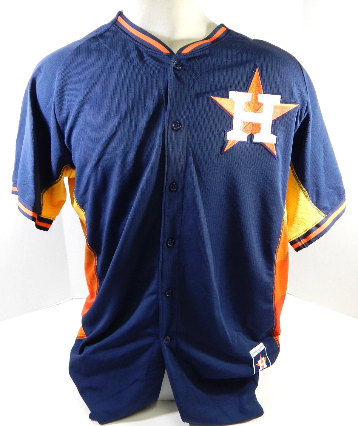 2014-15 Houston Astros Tony Defrancesco #39 Game Used Navy Jersey 48 DP25559 - DP25559