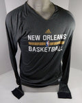 2014-15 New Orleans Pelicans Team Issued Grey Longsleeve Training Shirt 3XL+2 0 - DP61710