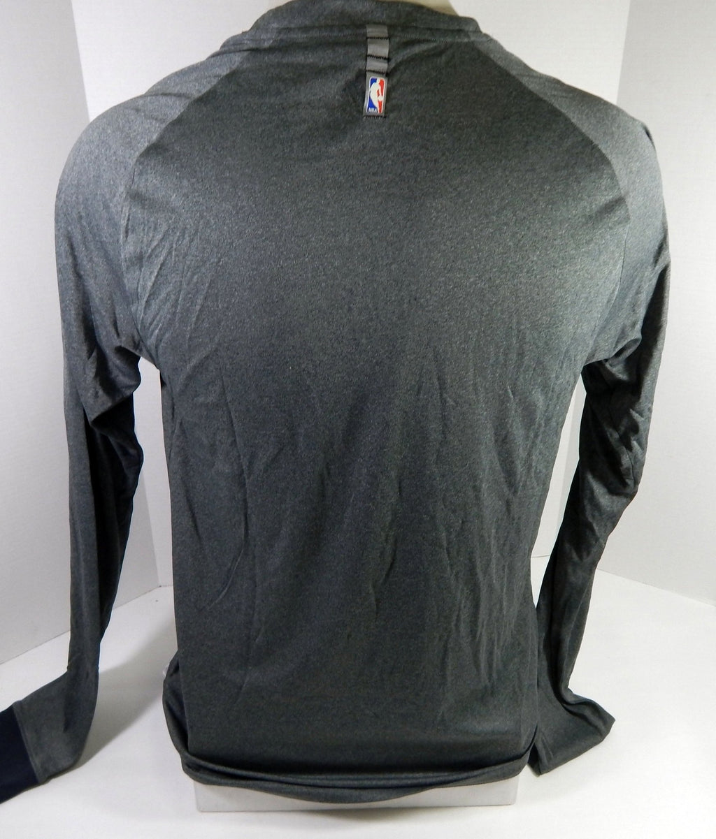 2014-15 New Orleans Pelicans Team Issued Grey Longsleeve Training Shirt 3XL+2 05 - DP61705