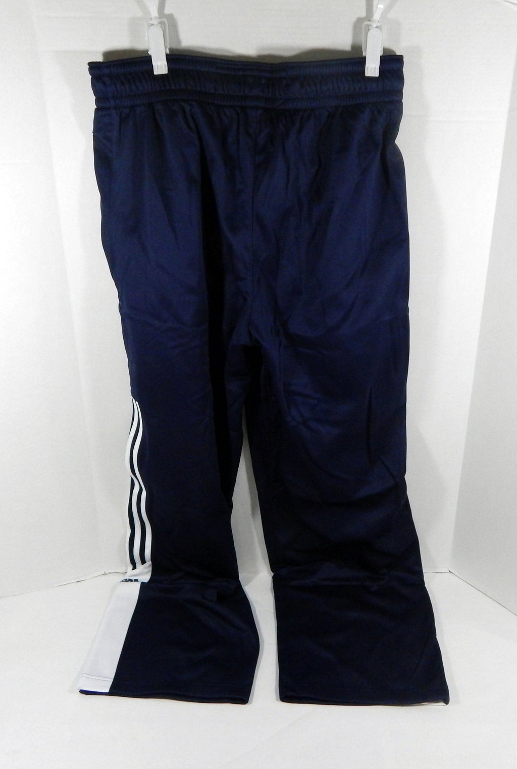 2014-15 New Orleans Pelicans Team Issued Navy Travel Pants L DP62637 - DP62637