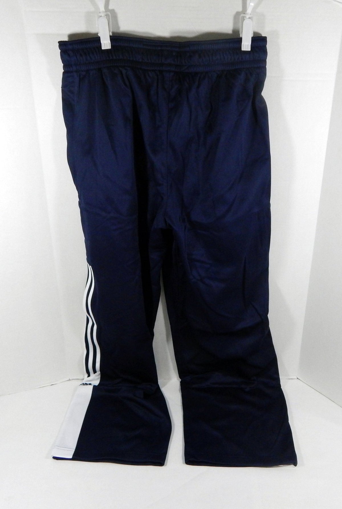 2014-15 New Orleans Pelicans Team Issued Navy Travel Pants L DP62637 - DP62637