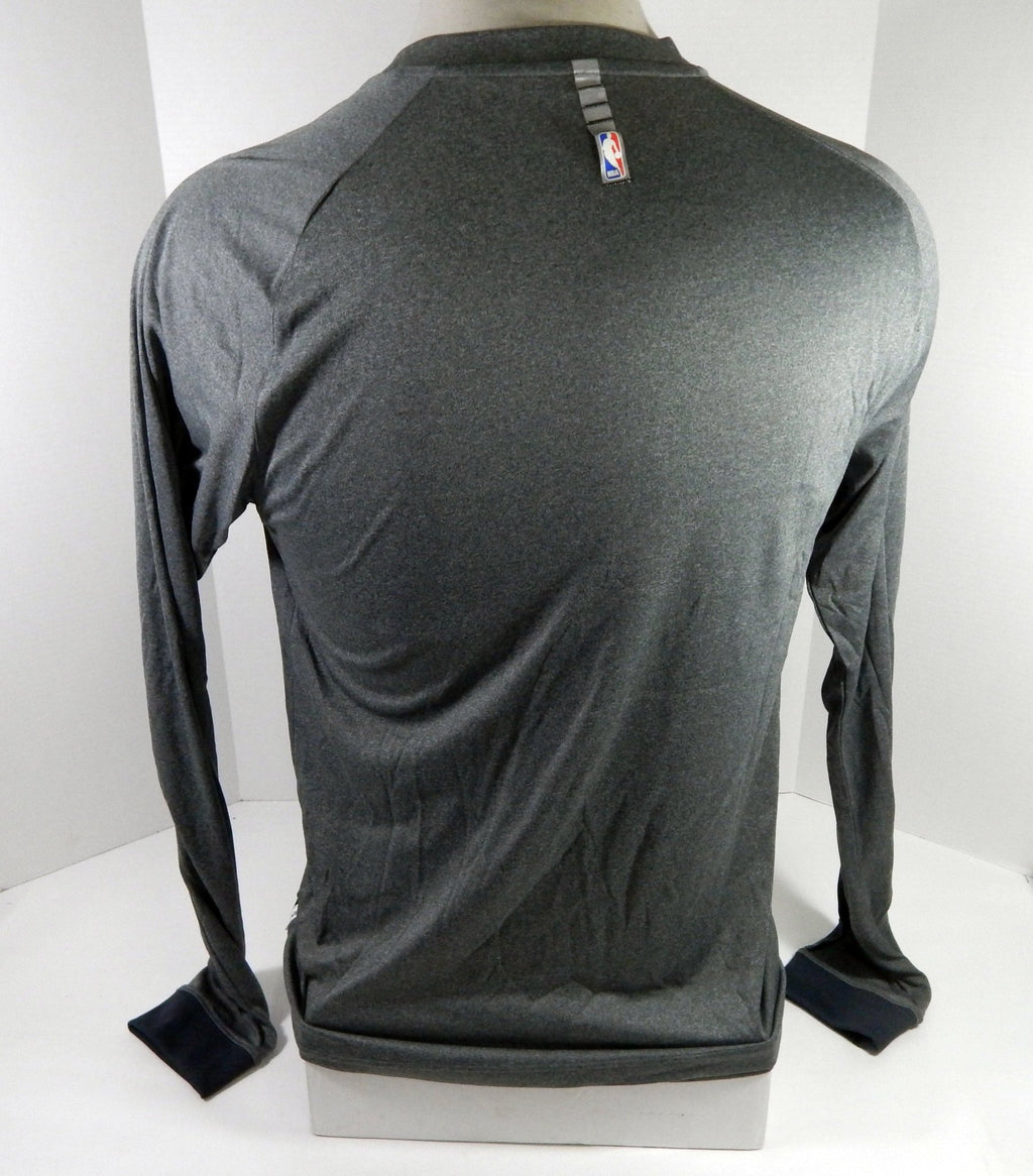 2014-15 New Orleans Pelicans TeamIssued Grey Longsleeve Training Shirt 2XL+2 713 - DP61713