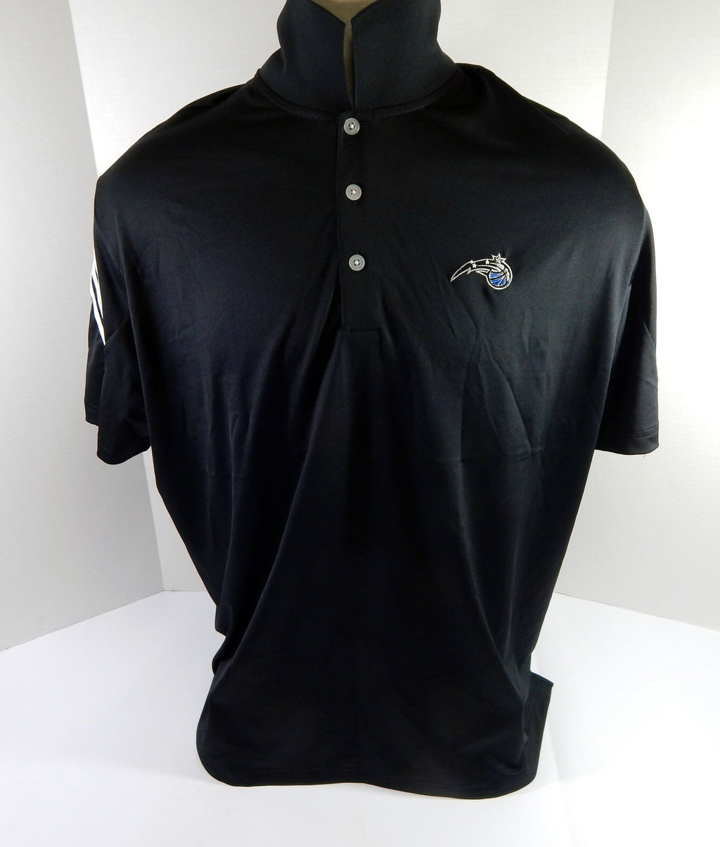 2014-15 Orlando Magic Team Issued Black Polo Shirt 2XL DP52322 - DP52322