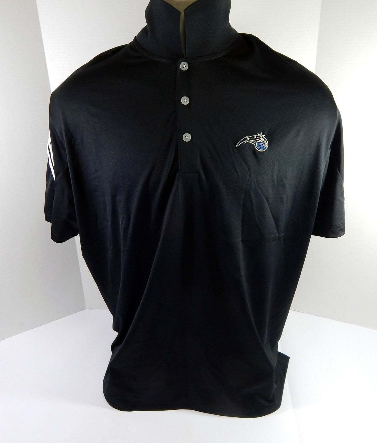 2014-15 Orlando Magic Team Issued Black Polo Shirt 2XL DP52322 - DP52322