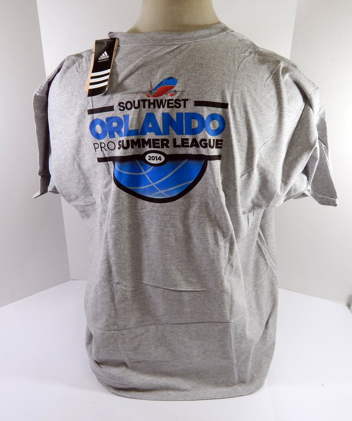 2014-22 Orlando Magic Team Issued Grey Shirt Southwest Pro Summer League 2XL 0 - DP53060