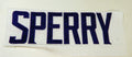 2014 Minnesota Vikings Kory Sperry # Game Issued White Name Plate DP14841 - DP14841
