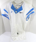 2014 North Carolina Tar Heels UNC Blank Game Issued White Jersey QB Cut 44 510 - DP54510