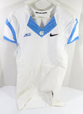 2014 North Carolina Tar Heels UNC Blank Game Used White Jersey 42 DP54046 - DP54046