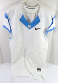 2014 North Carolina Tar Heels UNC Blank Game Used White Jersey 44 DP54059 - DP54059