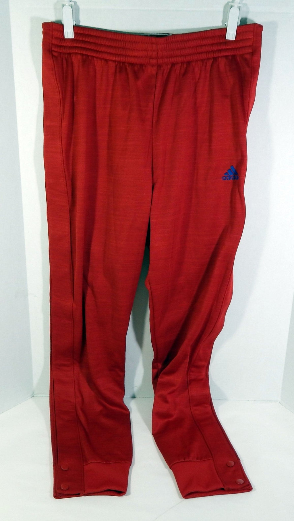 2015-16 Kansas Jayhawks Game Issued Red Tear Away Pants Basketball L+2 75S - 712275S