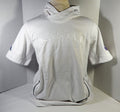 2015-16 Kansas Jayhawks Team Issued White BlackIce SS Hoodie Sweatshirt 2XL2 15S - 712315S