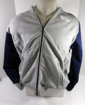 2015-16 New Orleans Pelicans GameUsed Grey Zip Hoodie Sweatshirt 2XL+2 DP63875 - DP63875