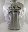 2015-16 New Orleans Pelicans Team Issued White Longsleeve Training Shirt 3XL 8 - DP61788