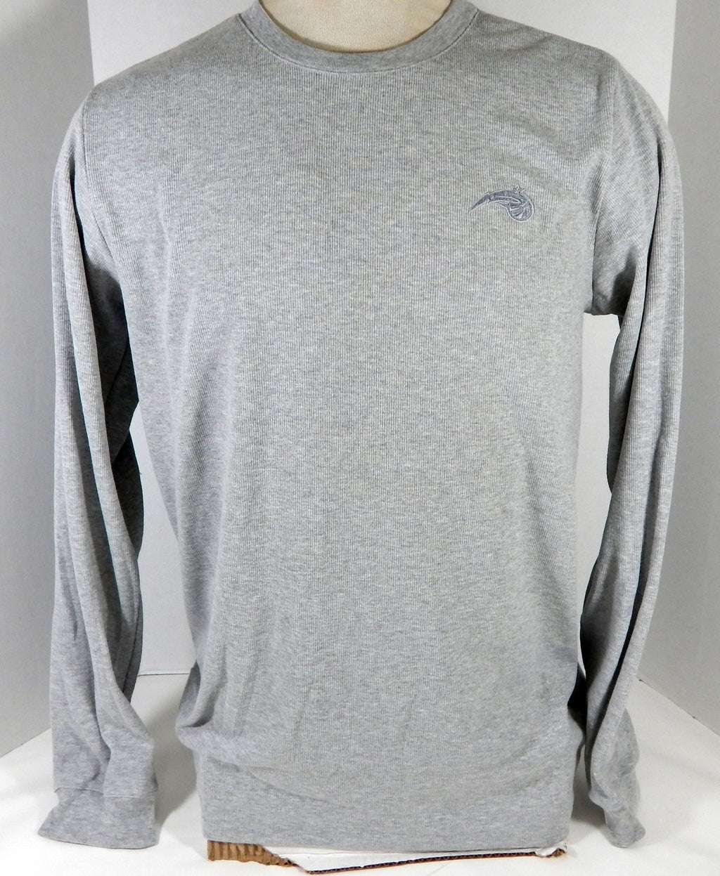 2015-16 Orlando Magic Team Issued Grey Coaches Sweater 06/15 XL2 137S - 712137S