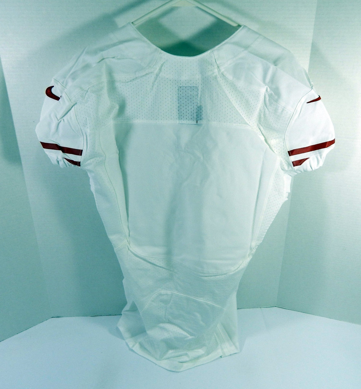 2015 San Francisco 49ers Blank Game Issued White Jersey 42 DP52536 - DP52536