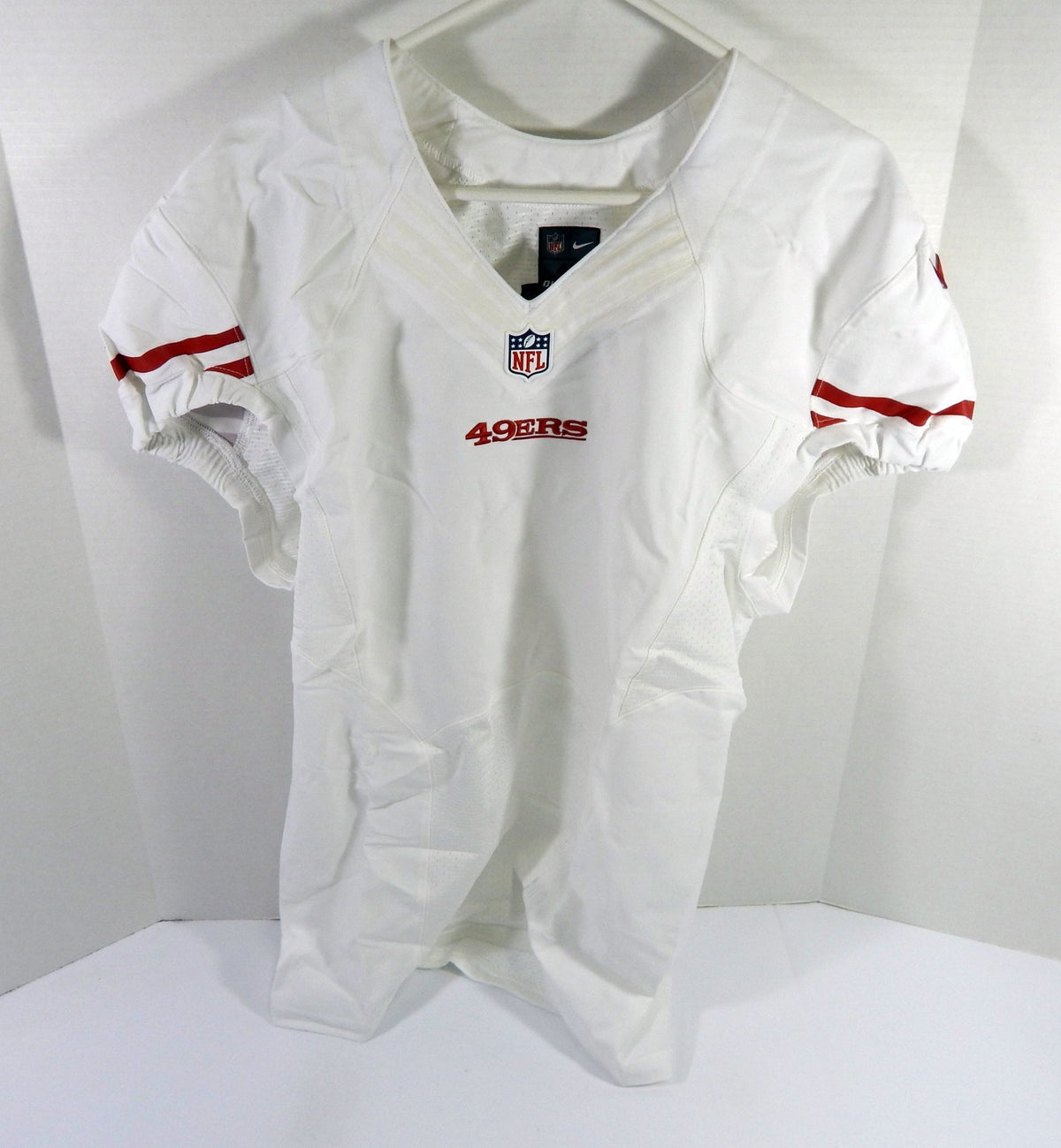 2015 San Francisco 49ers Blank Game Issued White Jersey 42 DP52539 - DP52539